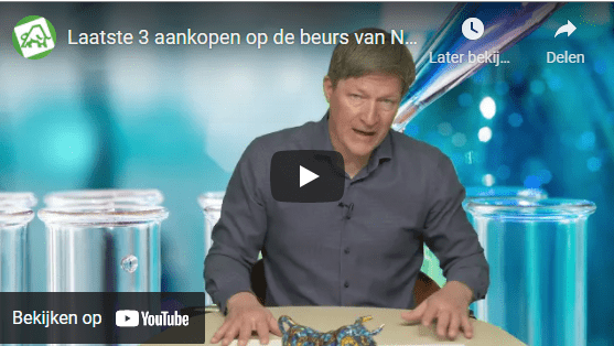 De laatste drie aankopen van Nico Inberg