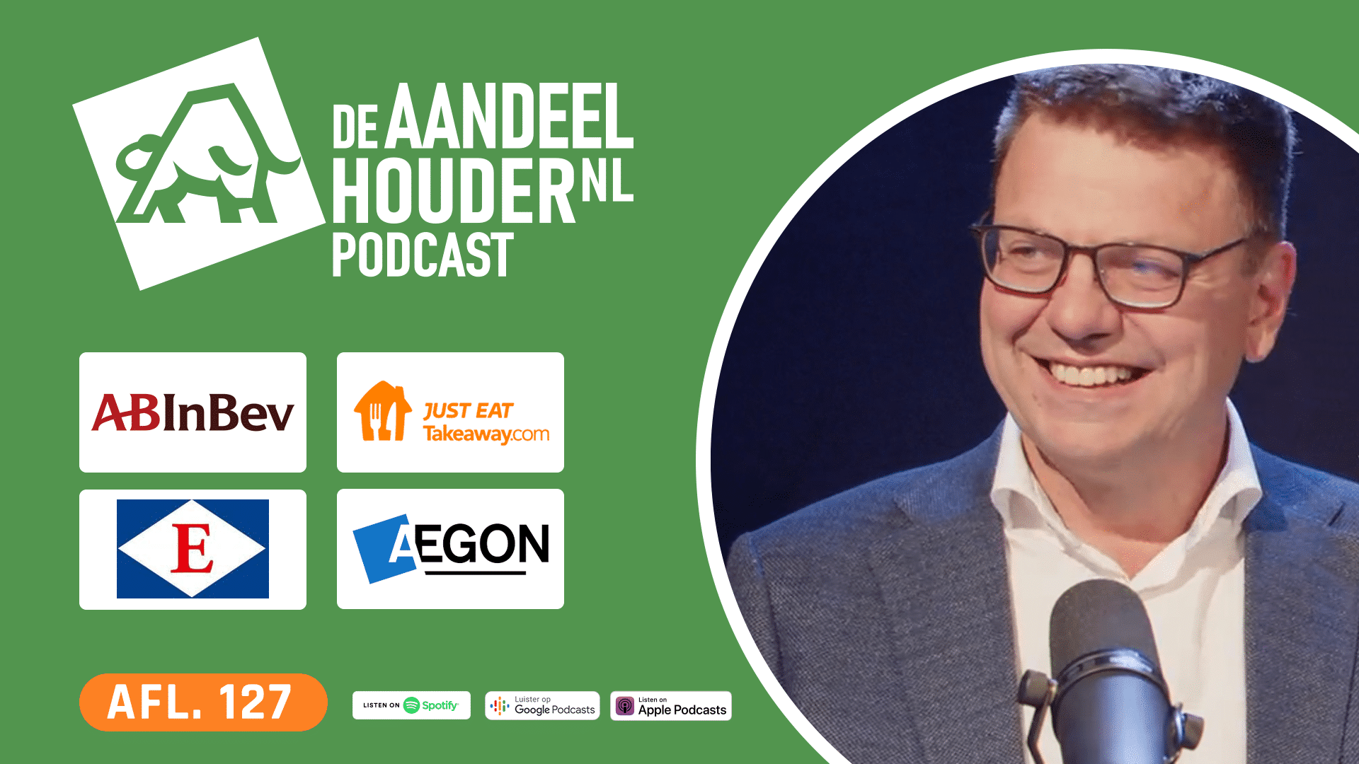Podcast 127: Aegon, CM.COM, Just Eat en TomTom